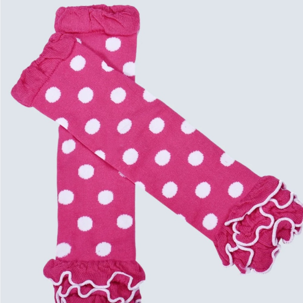 BabyLegs Leg Warmers Desert Rose Ruffle Sparkle Polka Dot NWT